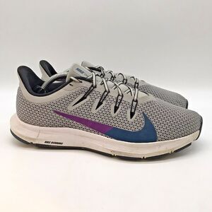 Nike Quest 2 Light Smoke Grey Valerian Blue CI3803-007 Women's 8  Running Shoes